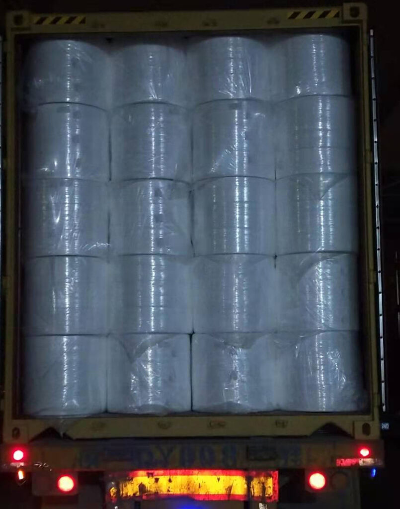 Meltblown Loading in Container